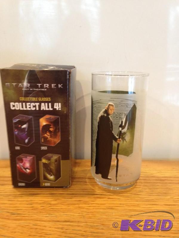 lot 24 image: Star Trek Nero Collecters Glass