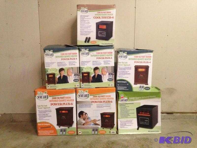 lot 7 image: Lot of 7 Life Smart-ElectricHeater