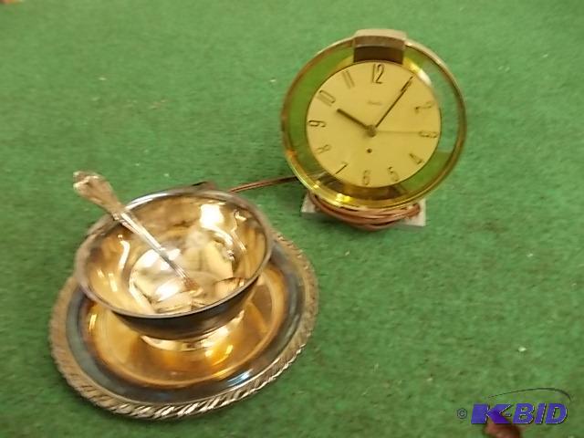 Vintage Brass Westclox Oracle Clock,&nbsp&nb...