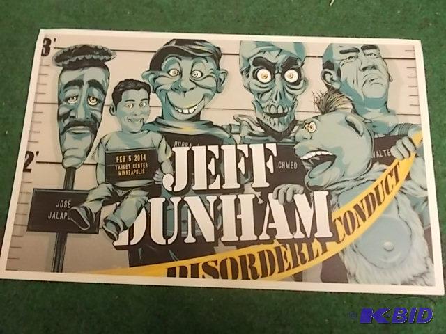 Jeff Dunham Disorderly Conduct Poster&nbsp14...