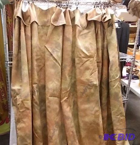 Custom Made Lined Curtain Panel 186 Inches x ...