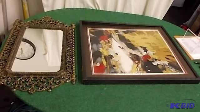 Framed Signed &amp Numbered Picture 31 x 27,...