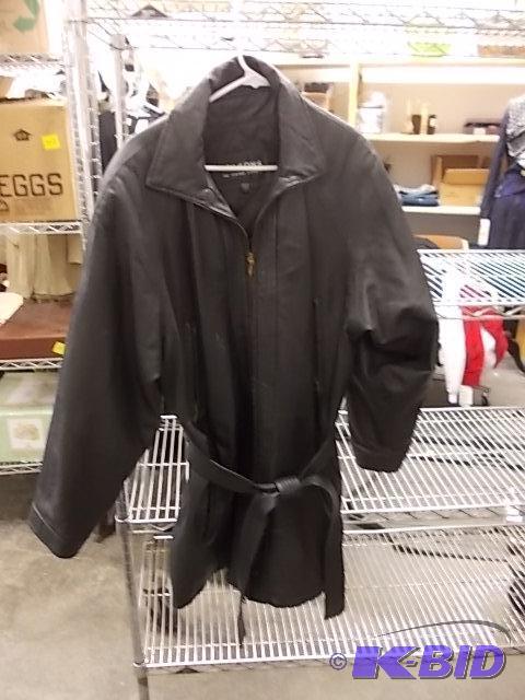 Wilsons Mens Size Large, Leather, Belted Ca...
