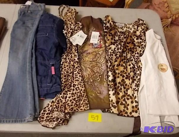 Lot Of Little Girls Clothes Size 7 &amp 81...