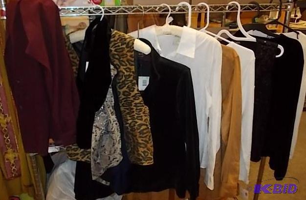 12 Ladies size Large Garments...