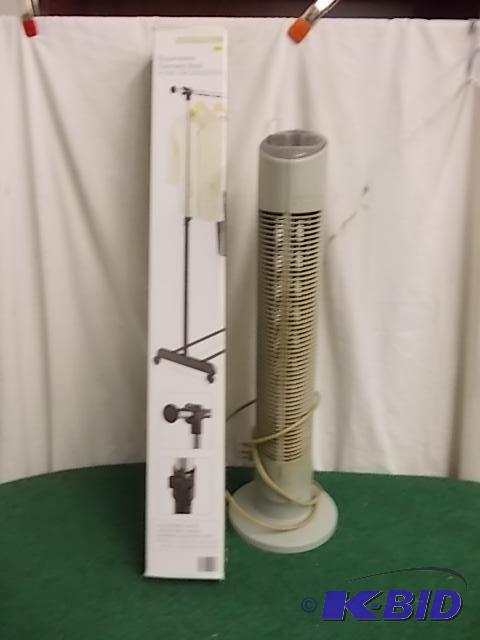 Air Purifier &amp Garment Rack...