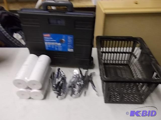Set Of Pizza Pan Grabbers, Several Rolls- Cas...