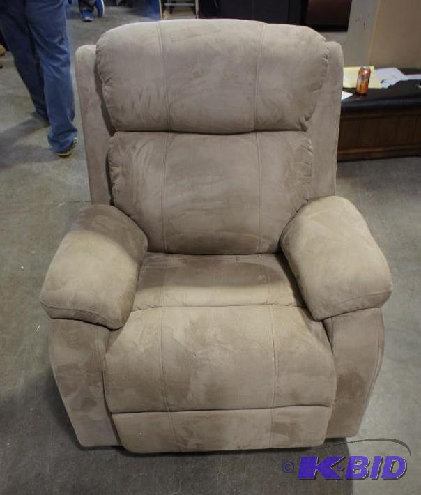 New McCleland Recliner - Light Cream  Tan in...