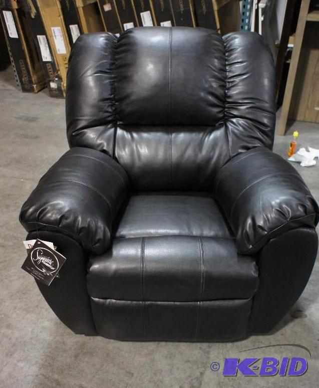 New Ashley Furniture Durablend Leather Rocker...