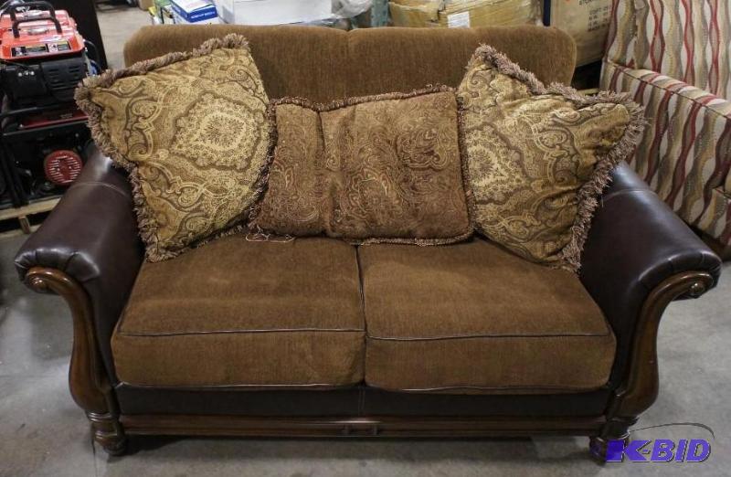 New Ashley Signature Sofa - Durablend Leather...