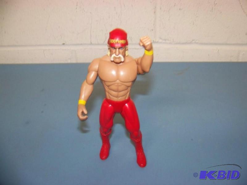 lot 15 image: WWE, Hulk Hogan Action Figure