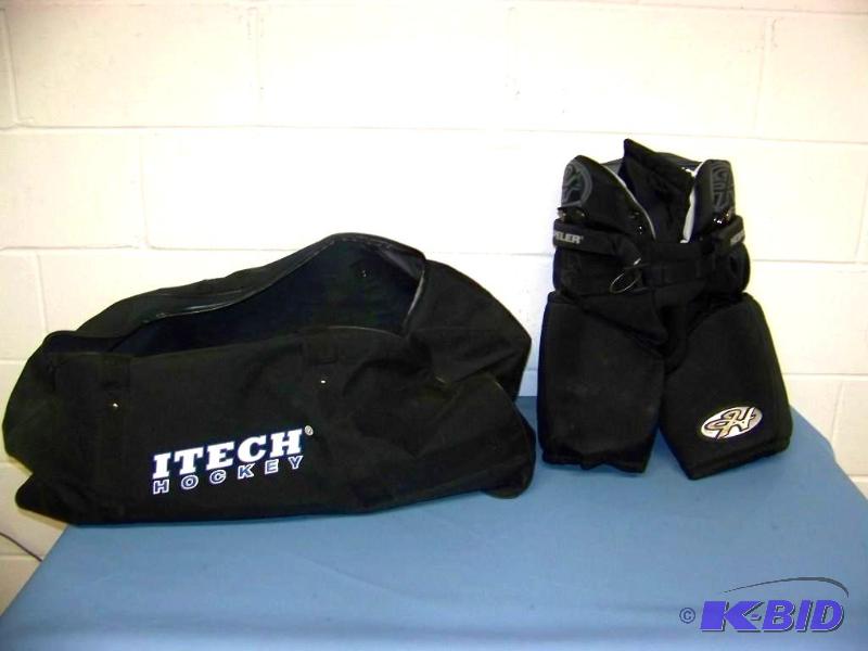 lot 8 image: ITech Hockey Bag and Hespeler Breezers