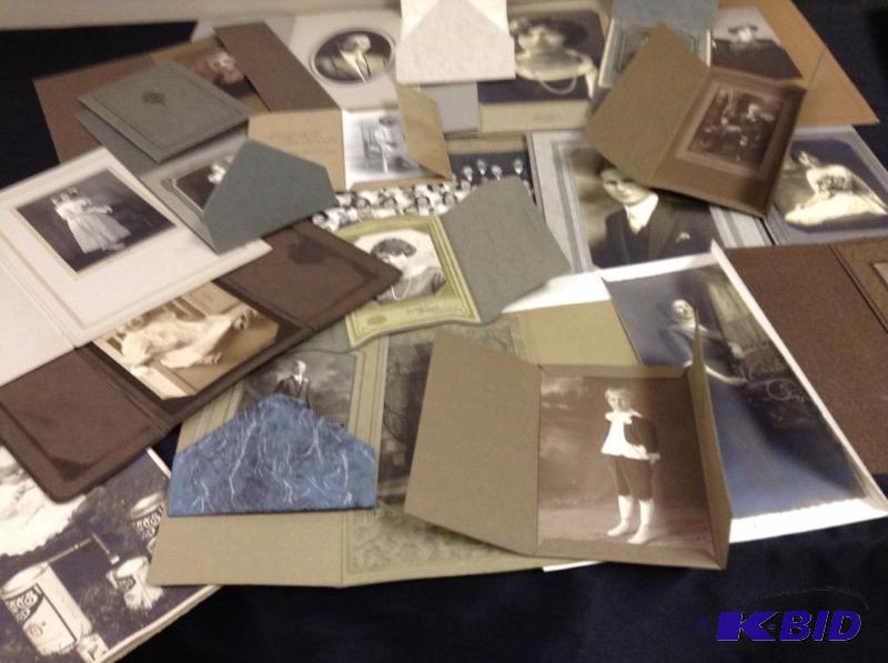 lot 57 image: Huge lot of antique pictures