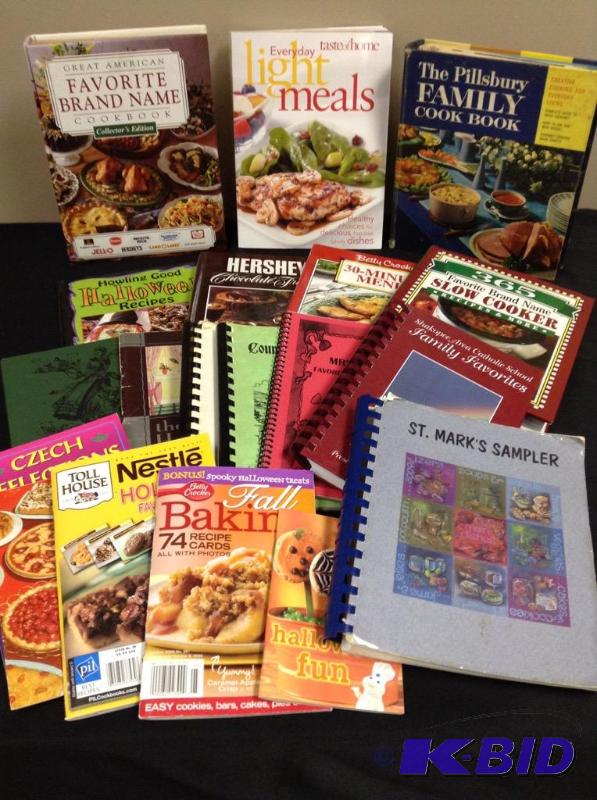 lot 111 image: Lot of cookbooks