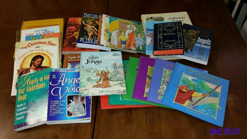 lot 158 image: Lot of Childrens & Adult Religious Books