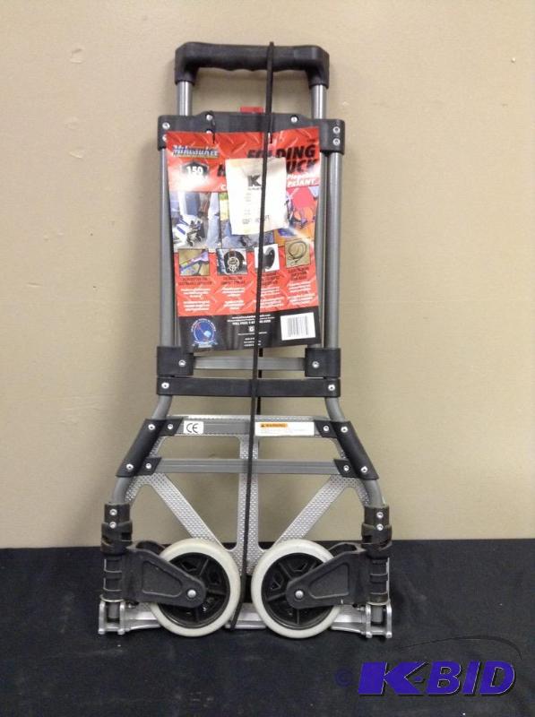 lot 161 image: Folding hand truck