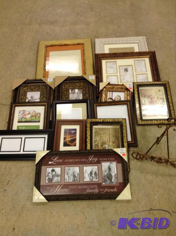 lot 172 image: Large lot of pictures frames and a picture stand