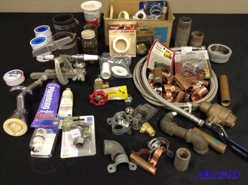 lot 183 image: Lot of plumbing needs