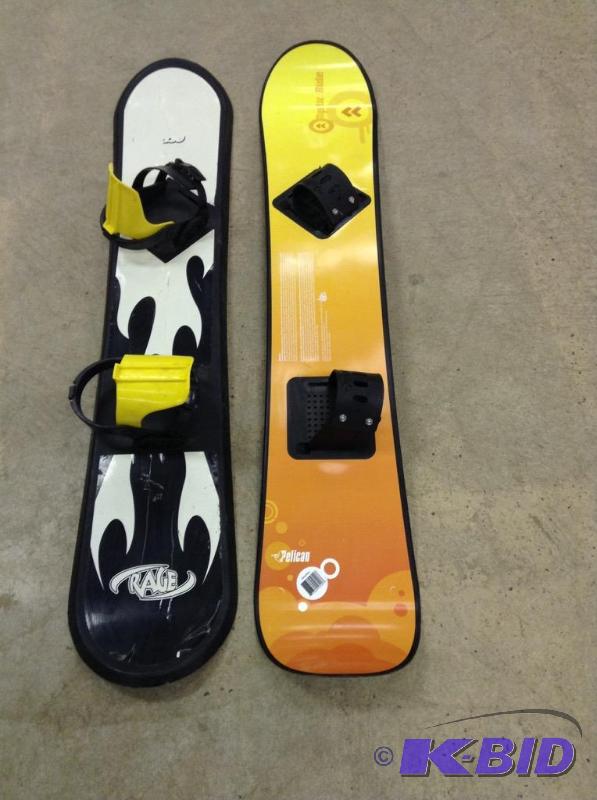 lot 188 image: Rage & Mystic Ride Pelican Snowboards
