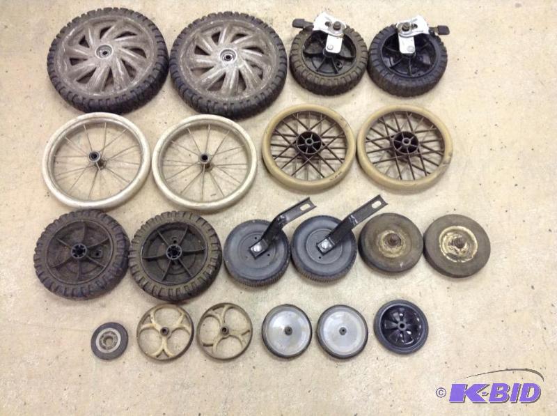 lot 58 image: 9 Pairs of Wheels