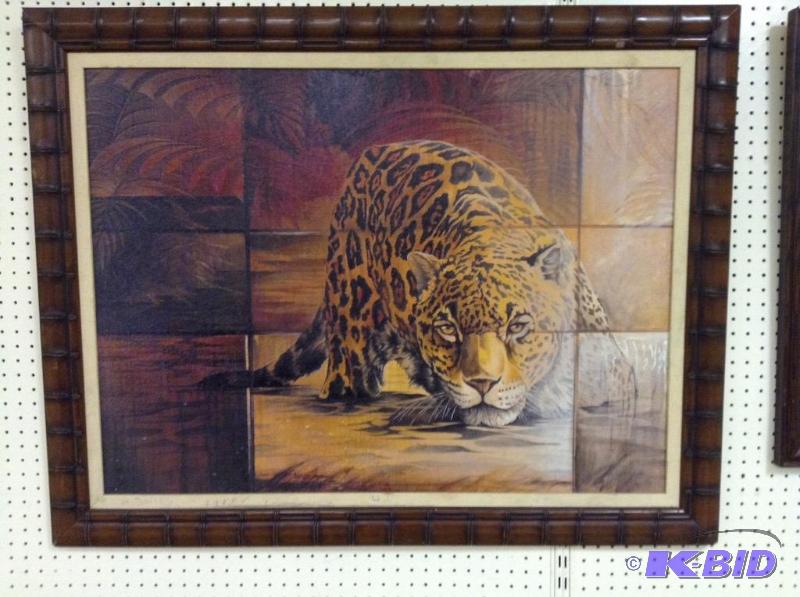 lot 70 image: Large Tiger Print