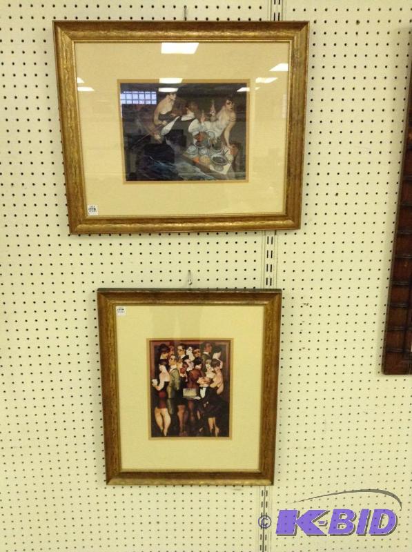 lot 71 image: Two Framed Socialite Prints