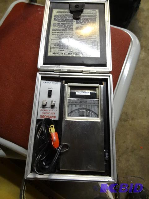 lot 102 image: Amprobe Recording Ammeter with Accessories. M...