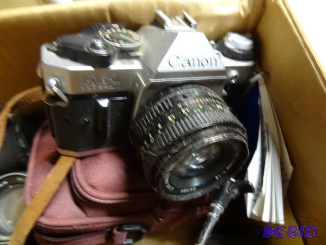 lot 117 image: Vintage Cameras...
