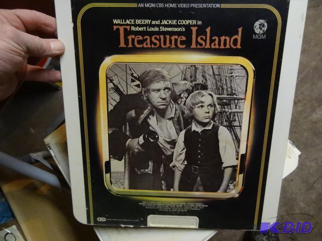 lot 122 image: Qty 10 Misc RCA CED Video Discs. Rare....
