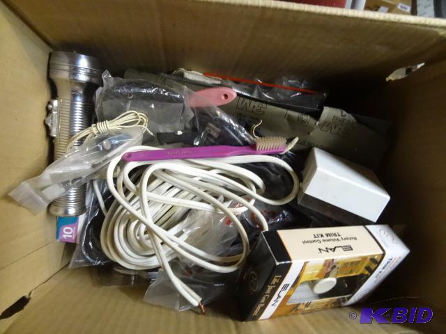 lot 123 image: Box Misc Electronics etc as shown...