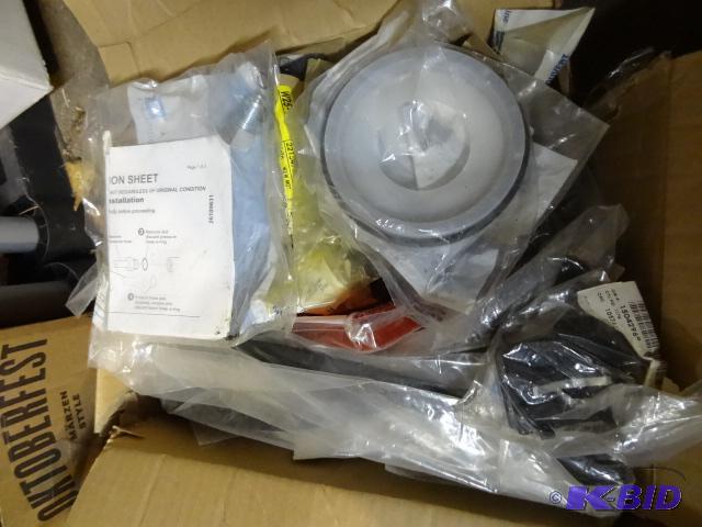 lot 131 image: Box of Assorted New AC Delco Parts...