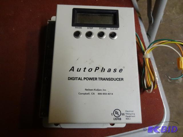 lot 146 image: AutoPhase Digital Power Transducer KW2013-V...