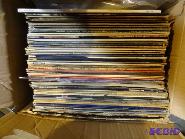 lot 188 image: Approx 50 LPs. Mostly Rock. Assorted Generas ...