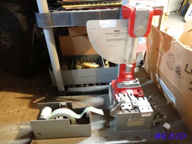 lot 194 image: Scott Internal Bond  Adhesive Strength Teste...