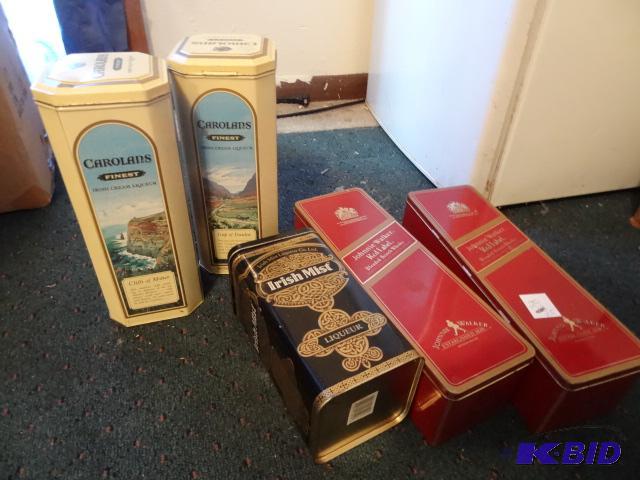 lot 28 image: Collectible Tins...