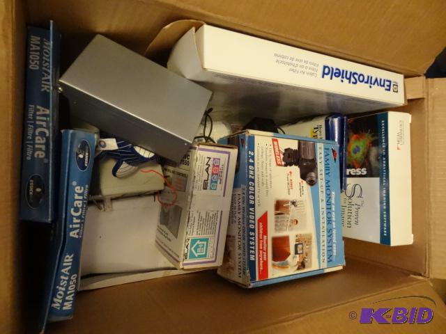 lot 42 image: Misc Security Camera Power Supplies, Filters ...