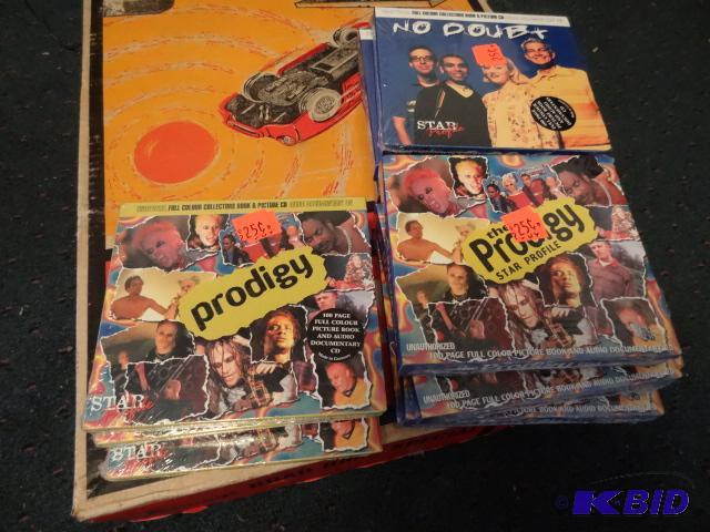 lot 43 image: Approximately 12 No Doubt & Prodigy CDs N...