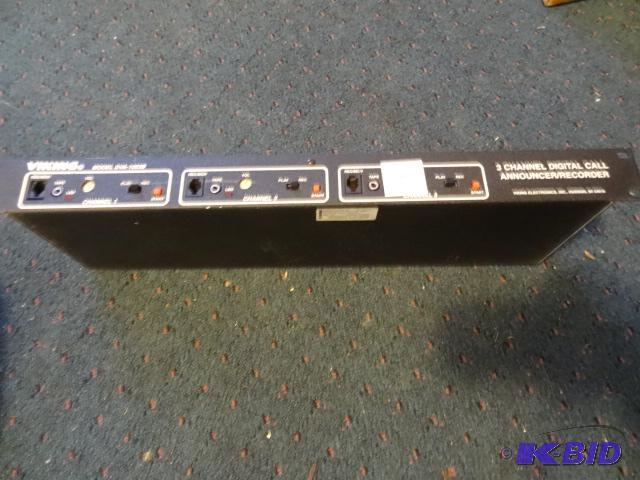 lot 53 image: Viking 3 Channel Digital Call Announcer DVA-1...