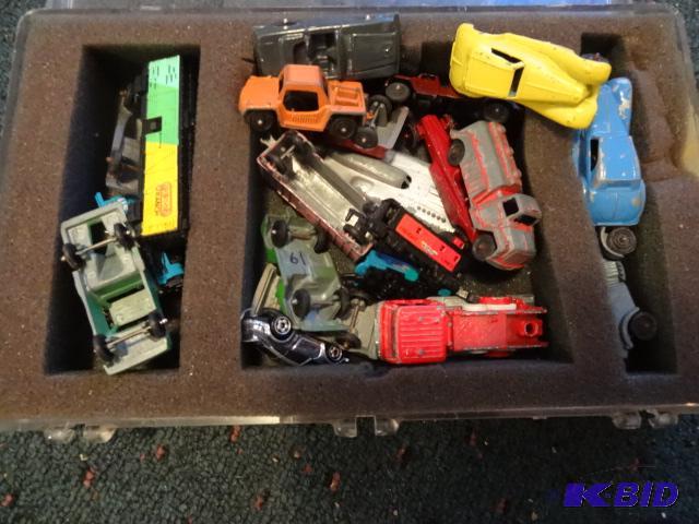 lot 57 image: Misc Vintage Die Cast Cars & Trucks...