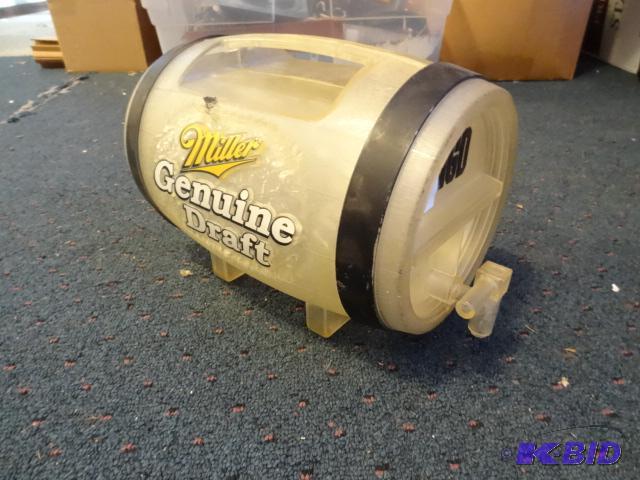 lot 67 image: Miller Beer Mini Tapper Keg...