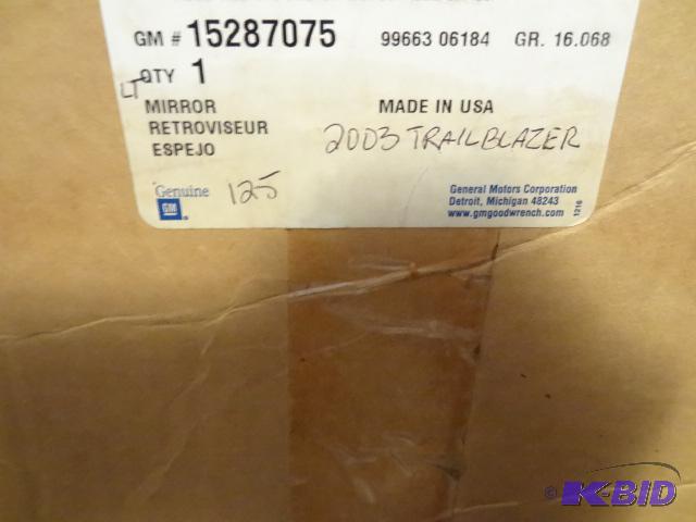 lot 7 image: Delco  Gm Mirror 15287075 New...