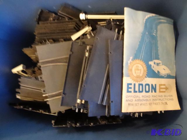 lot 79 image: Lot of Misc Eldon Slot Car Track etc...