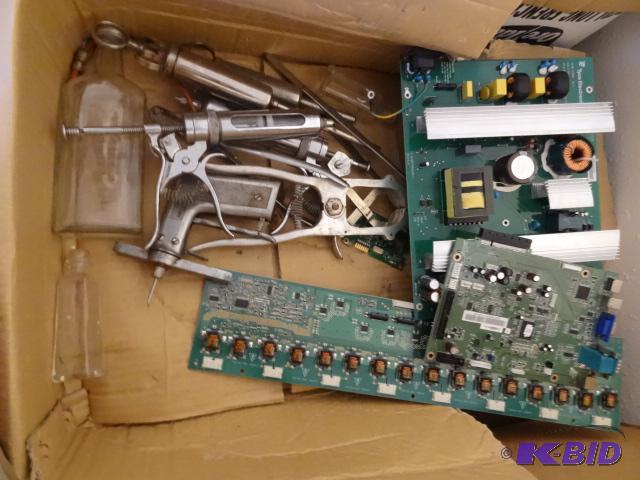 lot 9 image: Misc Veterinary Tools Plus Scrap Touch Screen...
