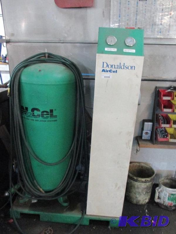lot 12 image: Donaldson Nitrogen tire fill machine...