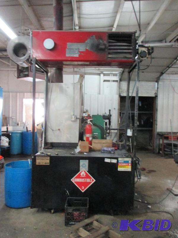 lot 13 image: Warm WP 200 waste oil burner...