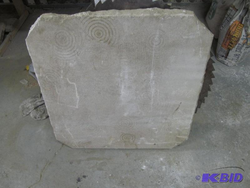 lot 12 image: Cement Table Top, Square