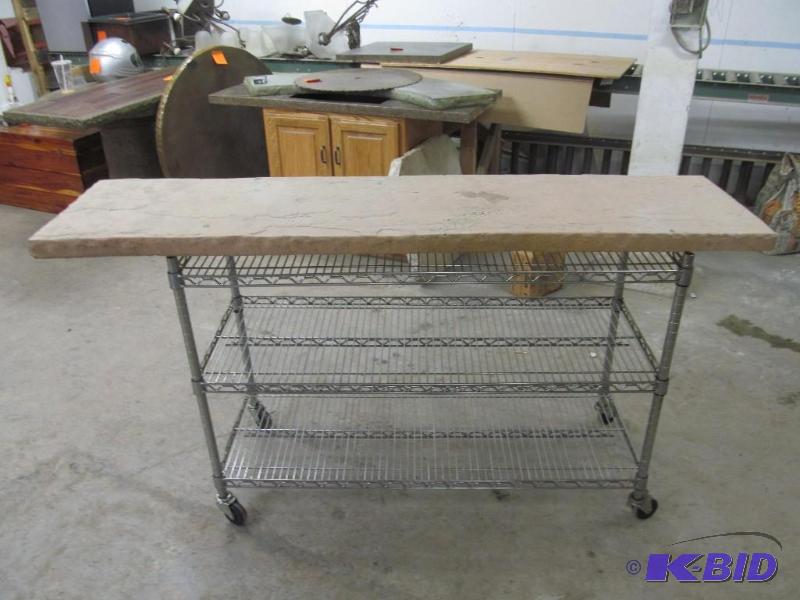 lot 47 image: Cement Bench Top