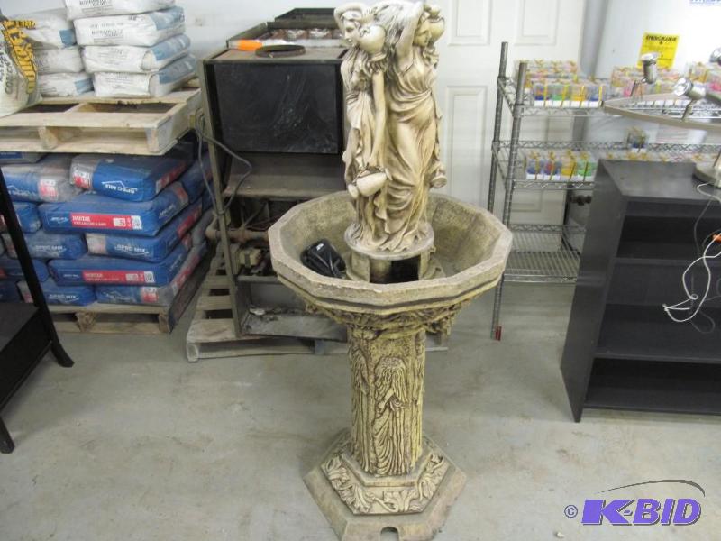 lot 49 image: Decorative Water Fountain