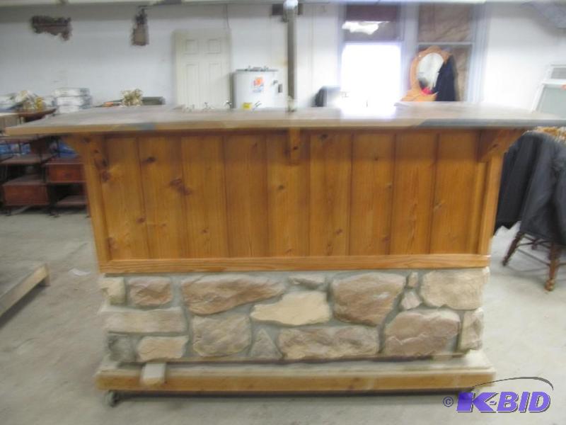 lot 63 image: Custom Built Cedar Outdoor Kitchen