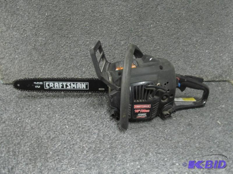 lot 96 image: Craftsman Chainsaw